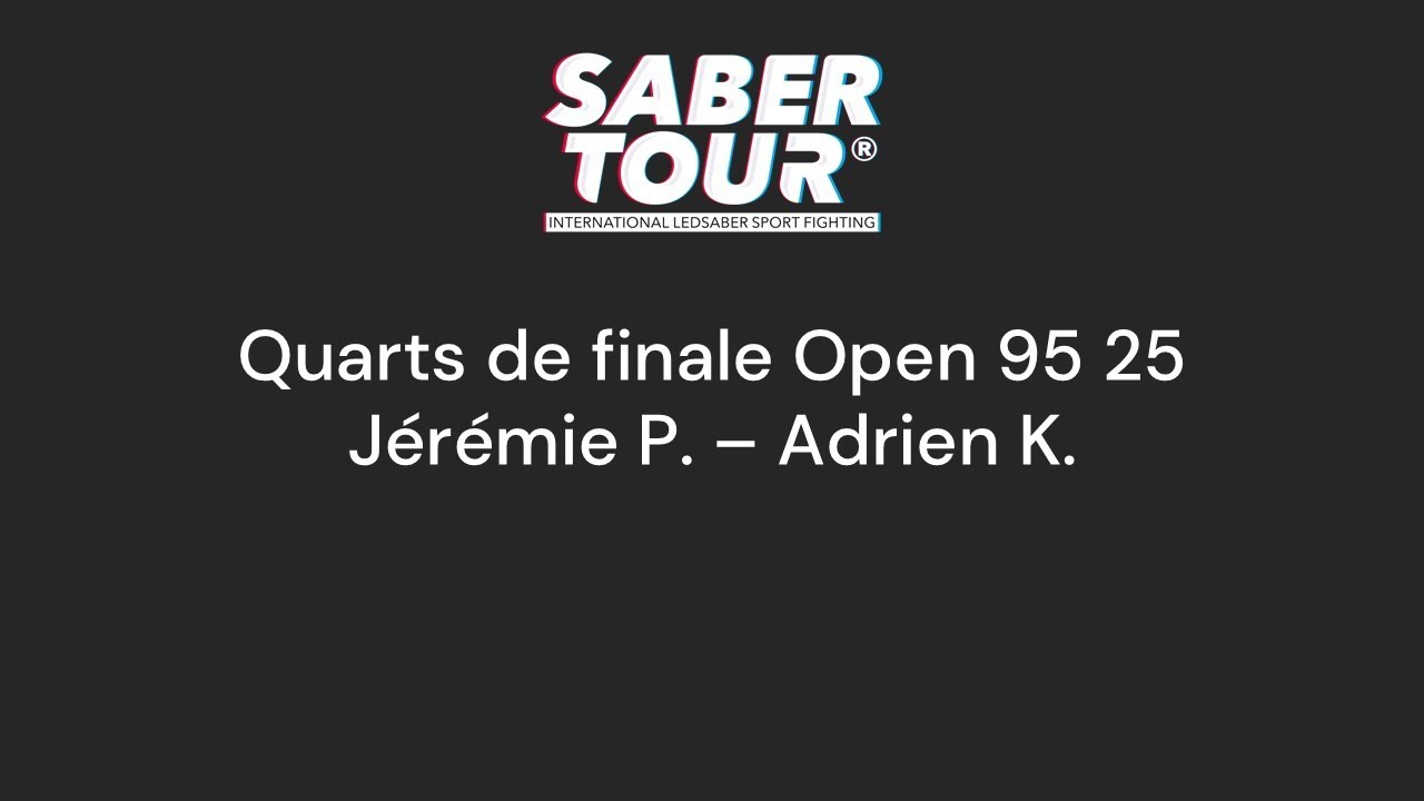 Open 95 25 - Quarter - PINQUIER (V) vs KOCH FORBIN