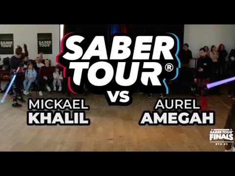 Saber Tour® Finals 25 - 1/8th - KHALIL vs AMEGAH (Aurel) (V)